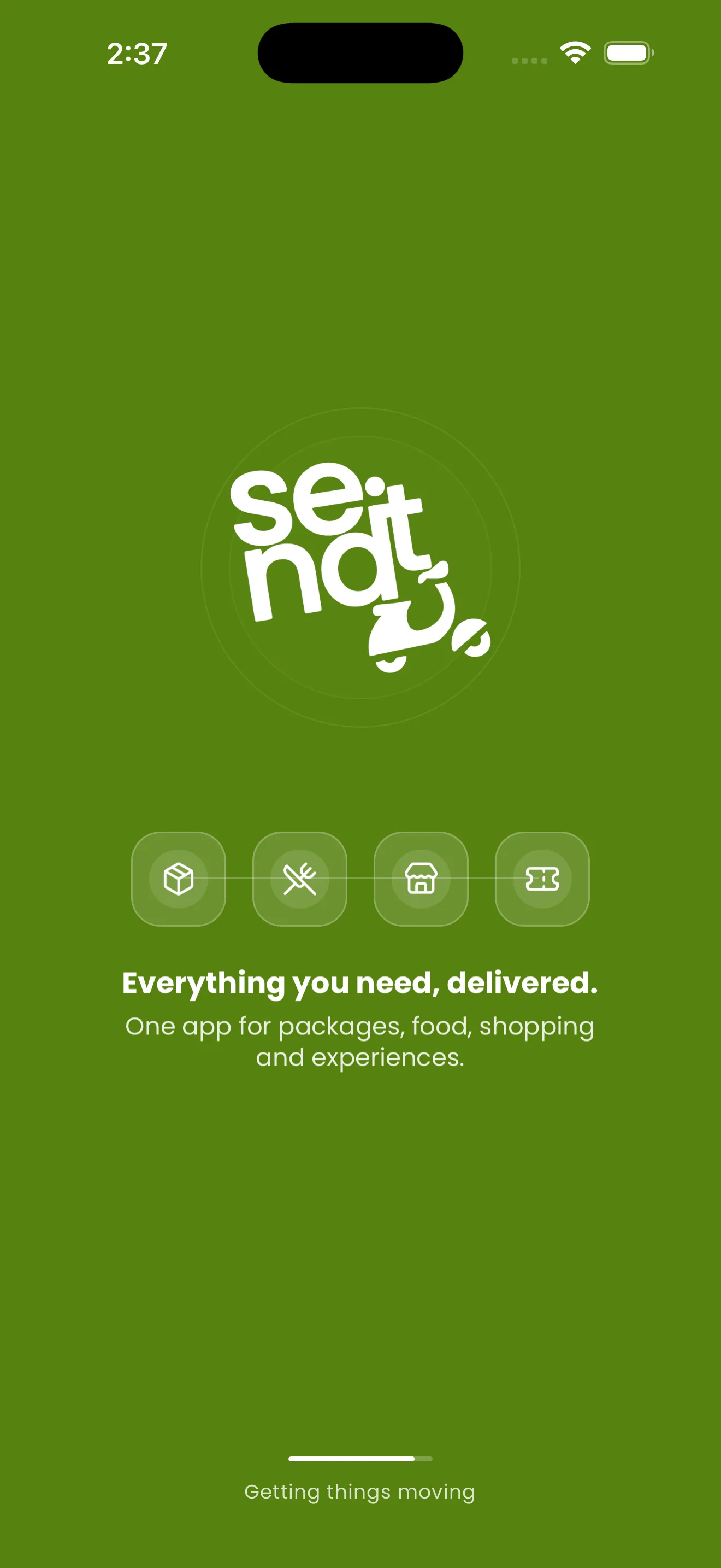 SendIt welcome: Fast deliveries, anytime, anywhere